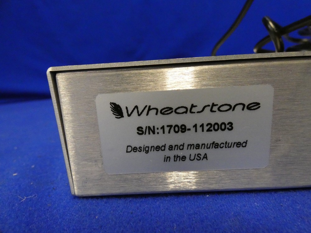 Wheatstone Model XYE-R Rackmount XY Controller w/Power Supply (read ad)