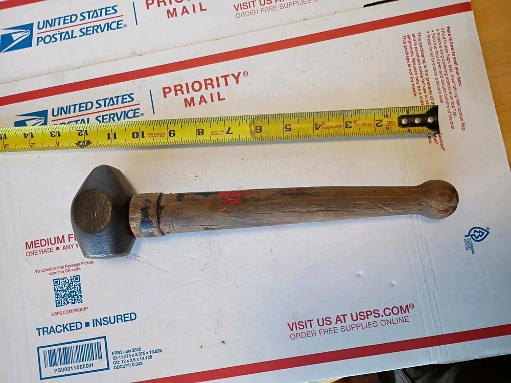 HELLER FARRIER'S CAT HEAD TURNING HAMMER-BLACKSMITH
