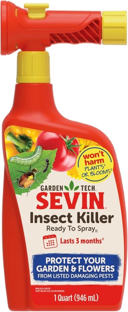 Sevin Insect Killer Ready To Spray, White