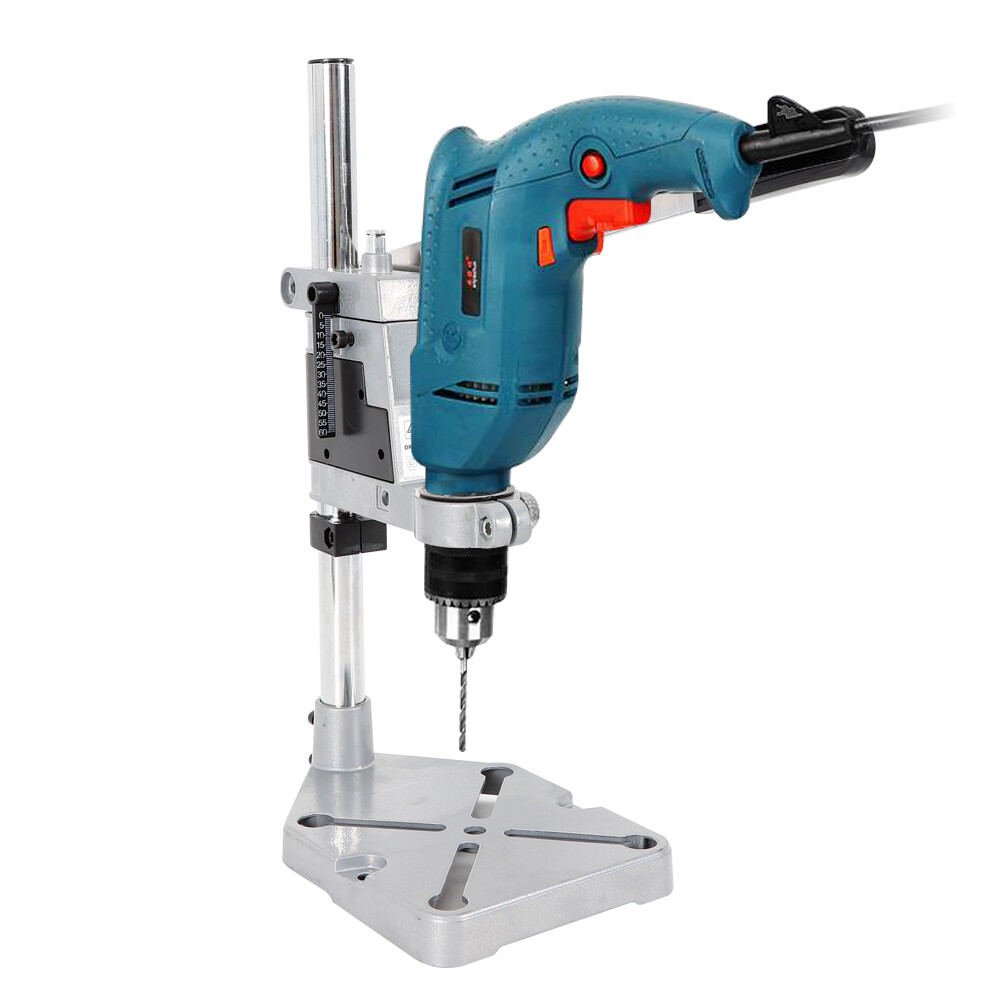 Adjustable Bench Clamp Drill Press Stand Workbench Repair Tool For Hand Drills
