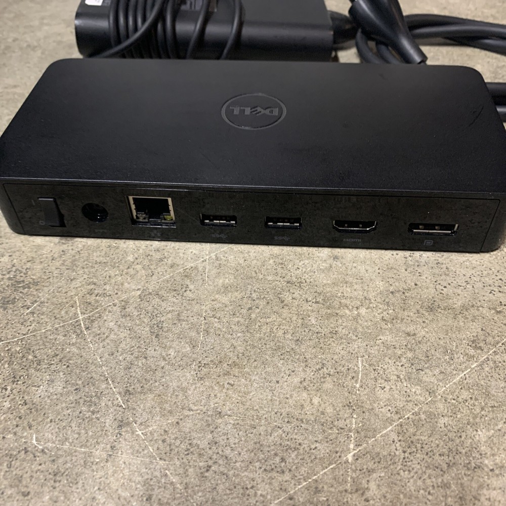 Dell D5000 Wireless Dock WiGig Docking Station Port Replicator w/ AC Adapter