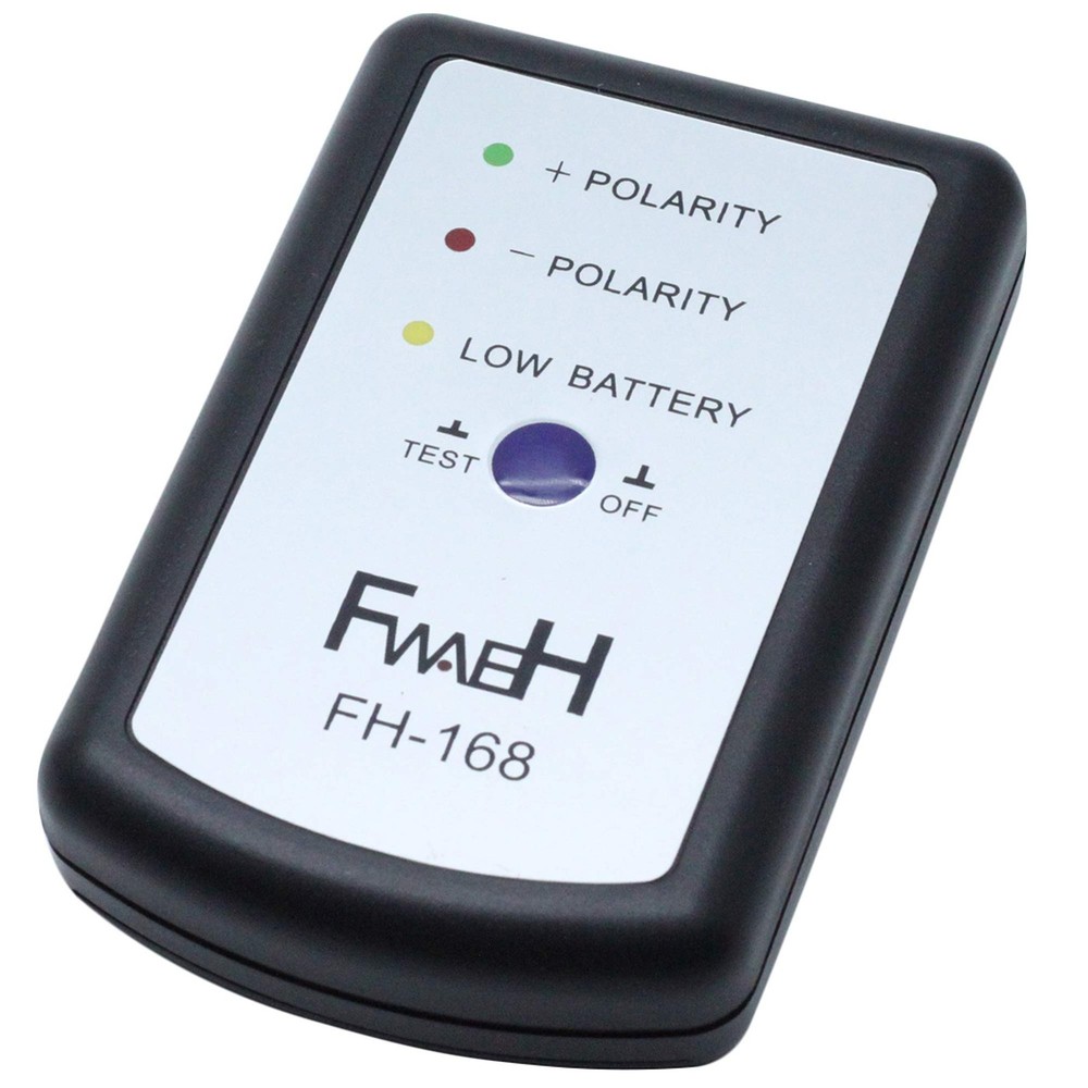 AUTUT Automotive Speaker Polarity Tester Phasemeter Tool Plastic Shell Black