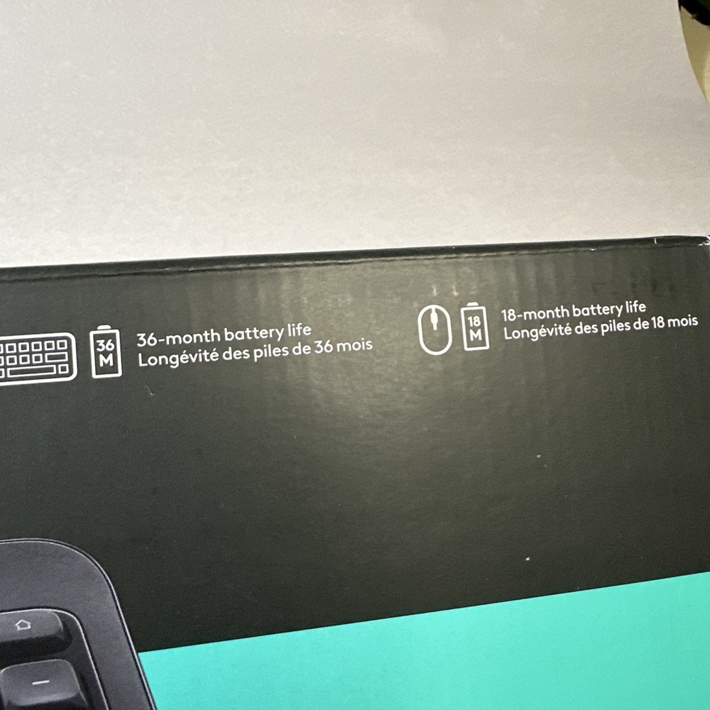 Logitech MK540 Combo Advanced Wireless Keyboard & Mouse Combo USB Receiver Black