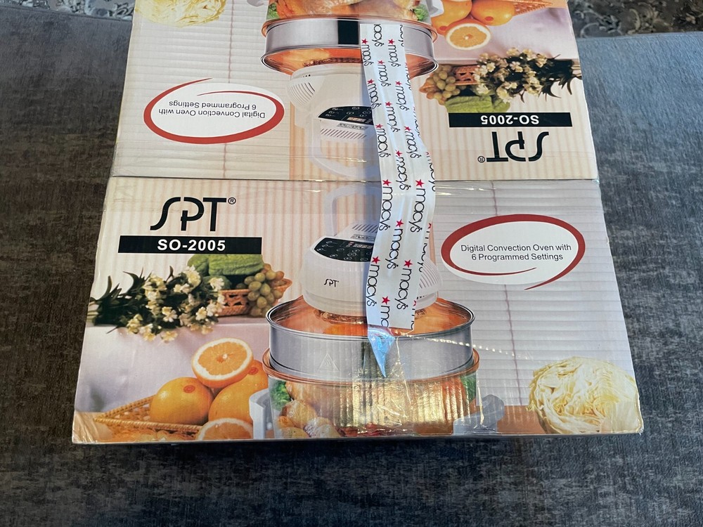 SPT Digital Turbo Oven with Extender Ring and 6 Pre Programmed Settings - Macy's