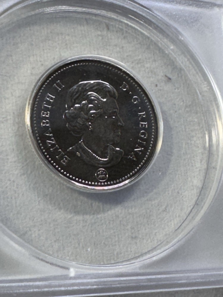 2013 Canada 25 Cents Graded MS 67 by ANACS