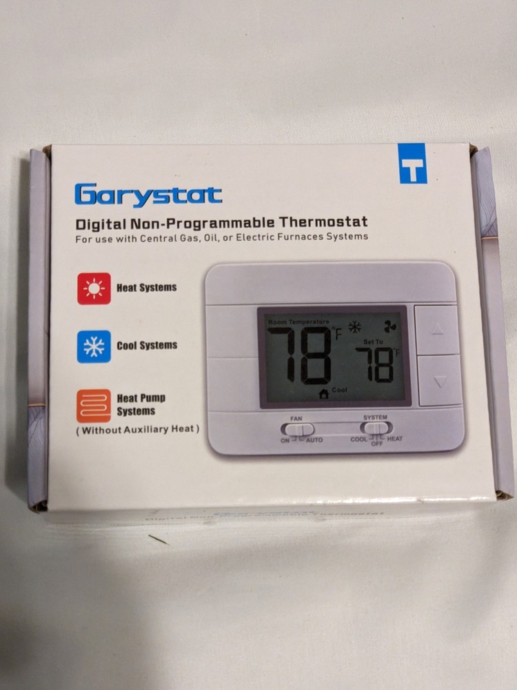 Garystart Digital Non Programmable Thermostat