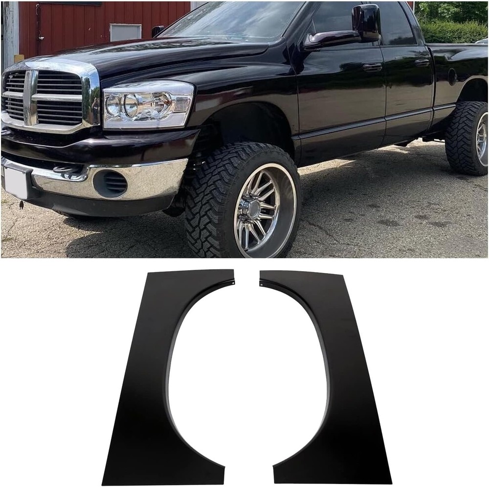 Upper Wheel Arch Set Rear Panel Bed Side for 2002-2008 Dodge Ram 1500 & 2003-...