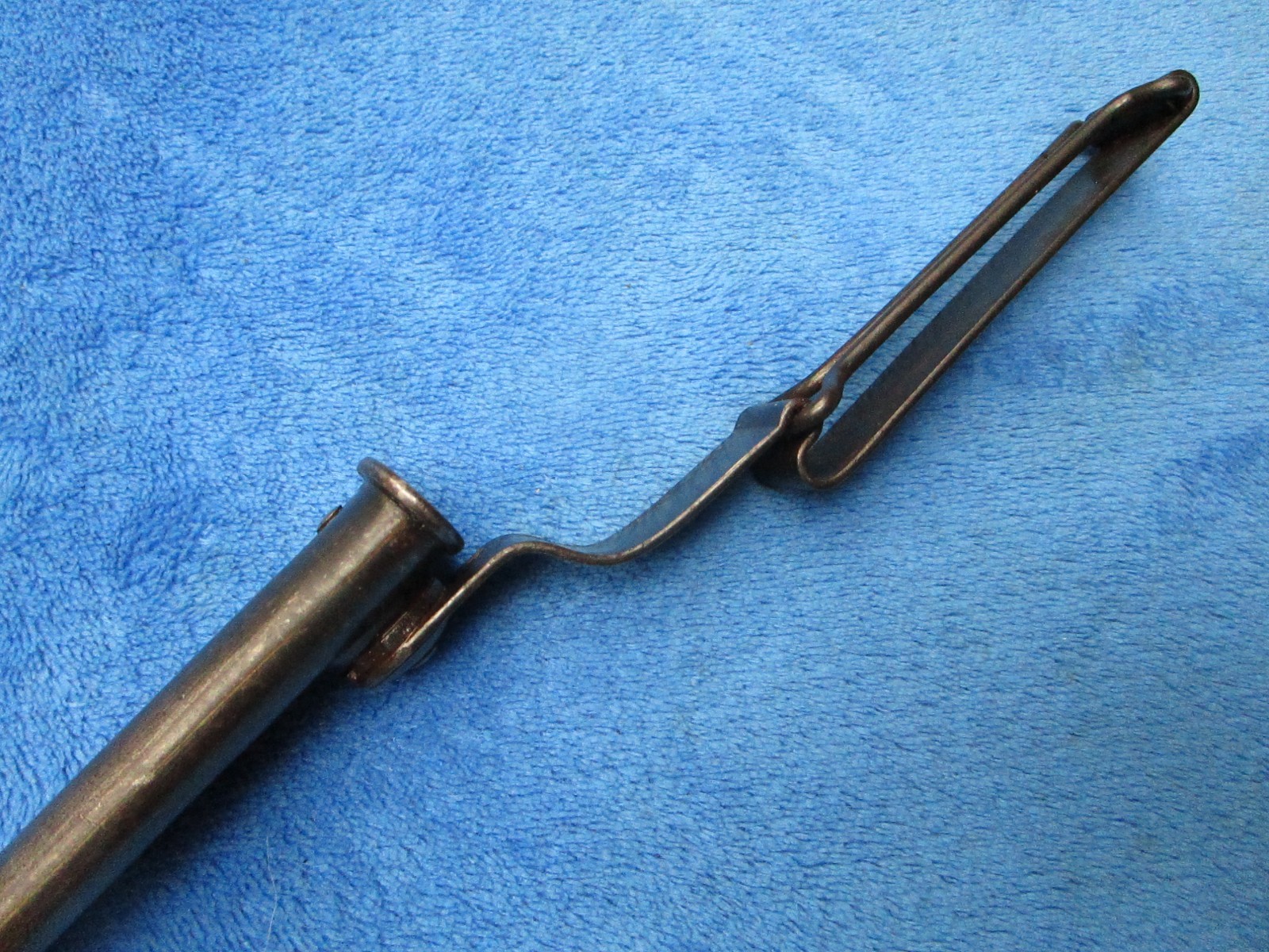 ORIGINAL VINTAGE US M1892 KRAG RIFLE BAYONET AND SCABBARD MADE IN 1903