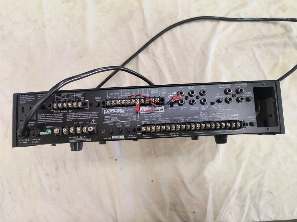 DMS MUDMS 3130 AMPLIFIER