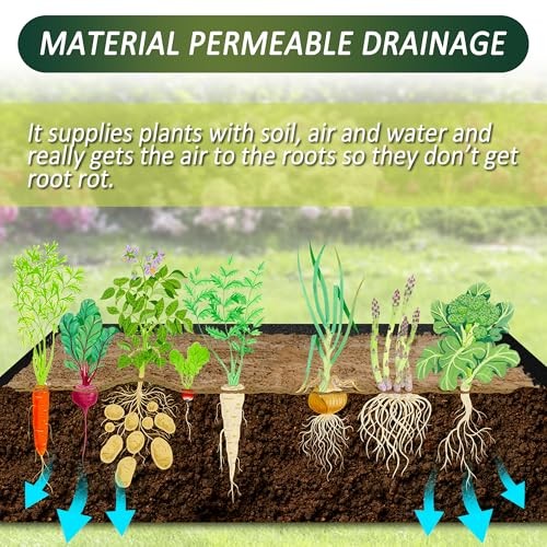 Garden Bed Liner () 4ft x 2ft x 1ft 1PCS