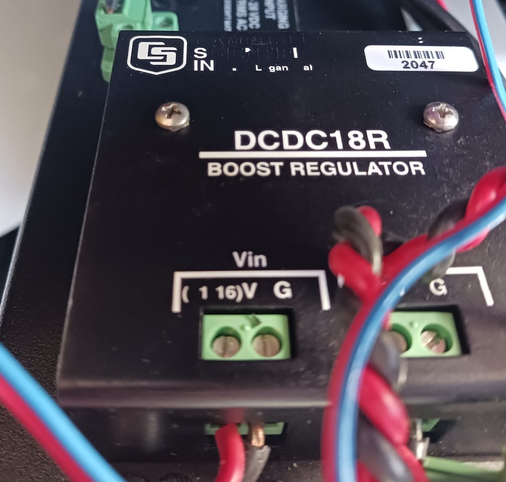 Campbell CR 5000 data logger and control