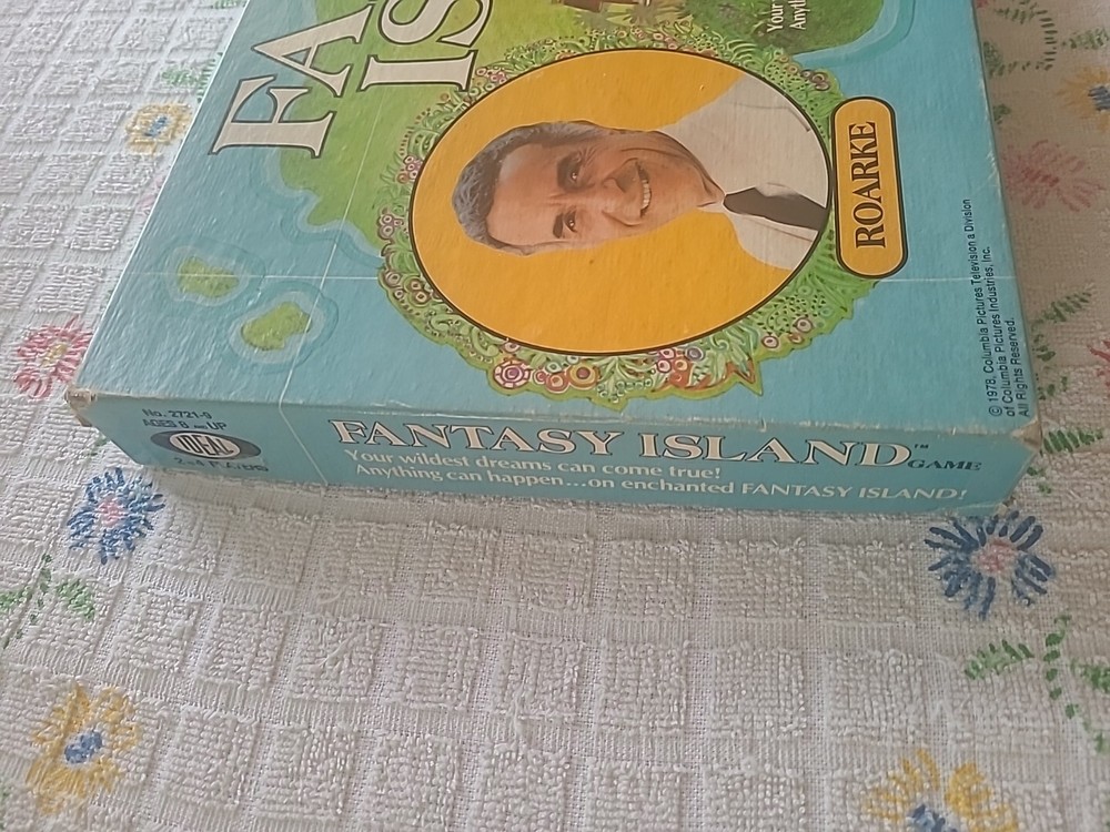 1978 Original Fantasy Island Board Game Complete