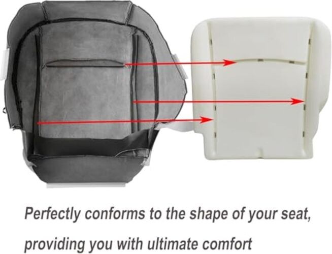 Dodge Side Bottom Seat Foam Cushion Pad Replacement