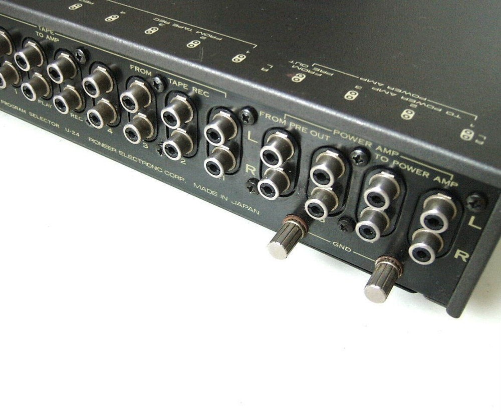 PIONEER U-24 Passive Type Multi Function Audio Program Selector Good