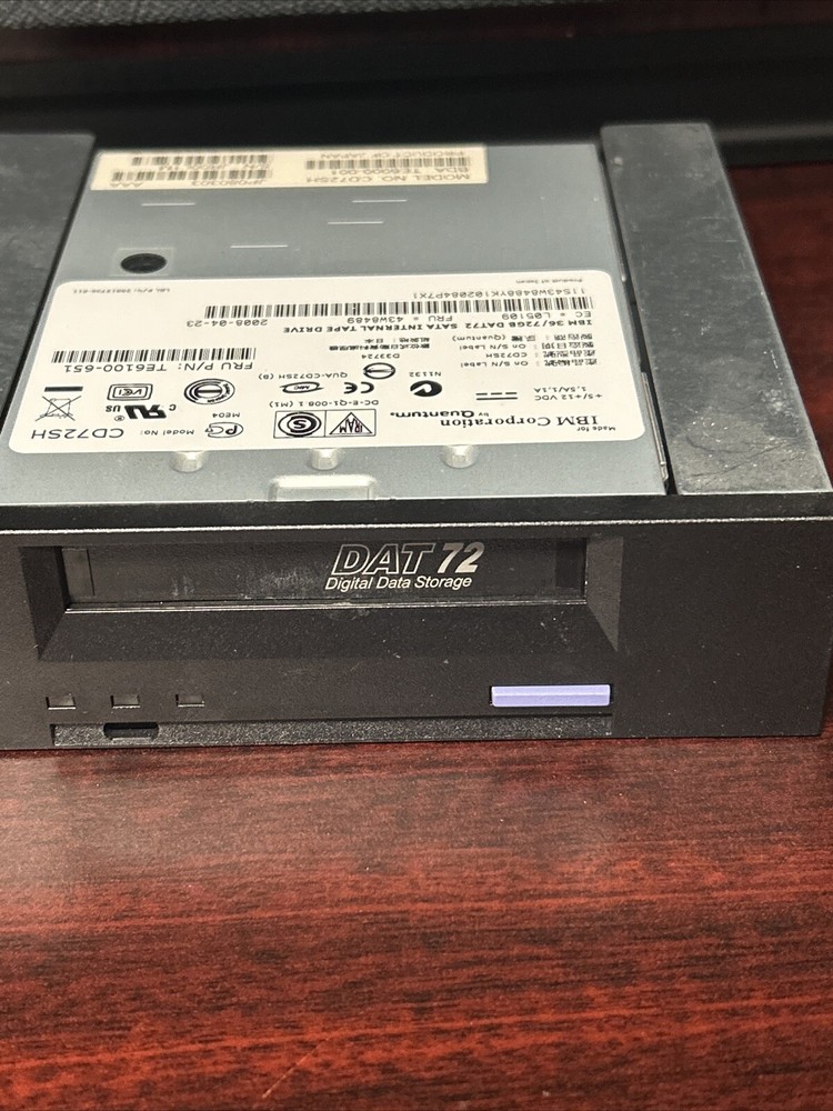IBM Internal SATA Tape Drive CD72SH