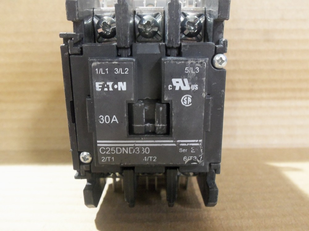 Eaton C25DND330 Series E 30 Amp Contactor