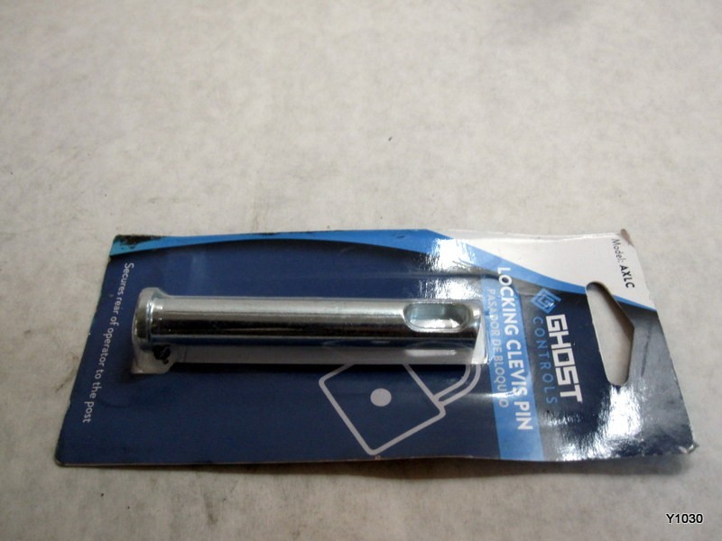 Ghost Controls AXLC Single Automatic Gate Opener Operator Locking Clevis Pin