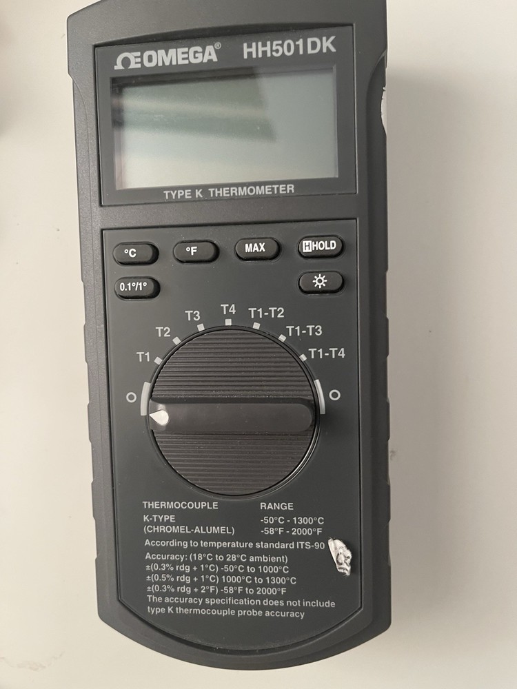 Omega HH501DK, Thermocouple Tester