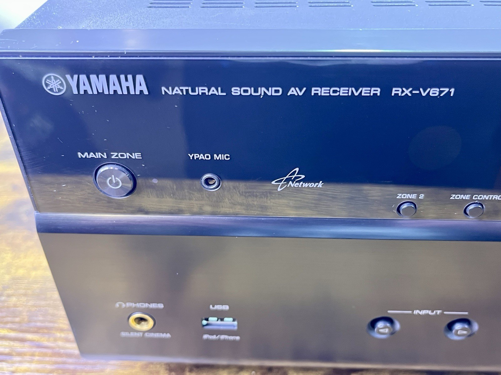 Yamaha RX V671 7.1 Channel 90 Watt/Channel AV Receiver HDMI Network Home Theater