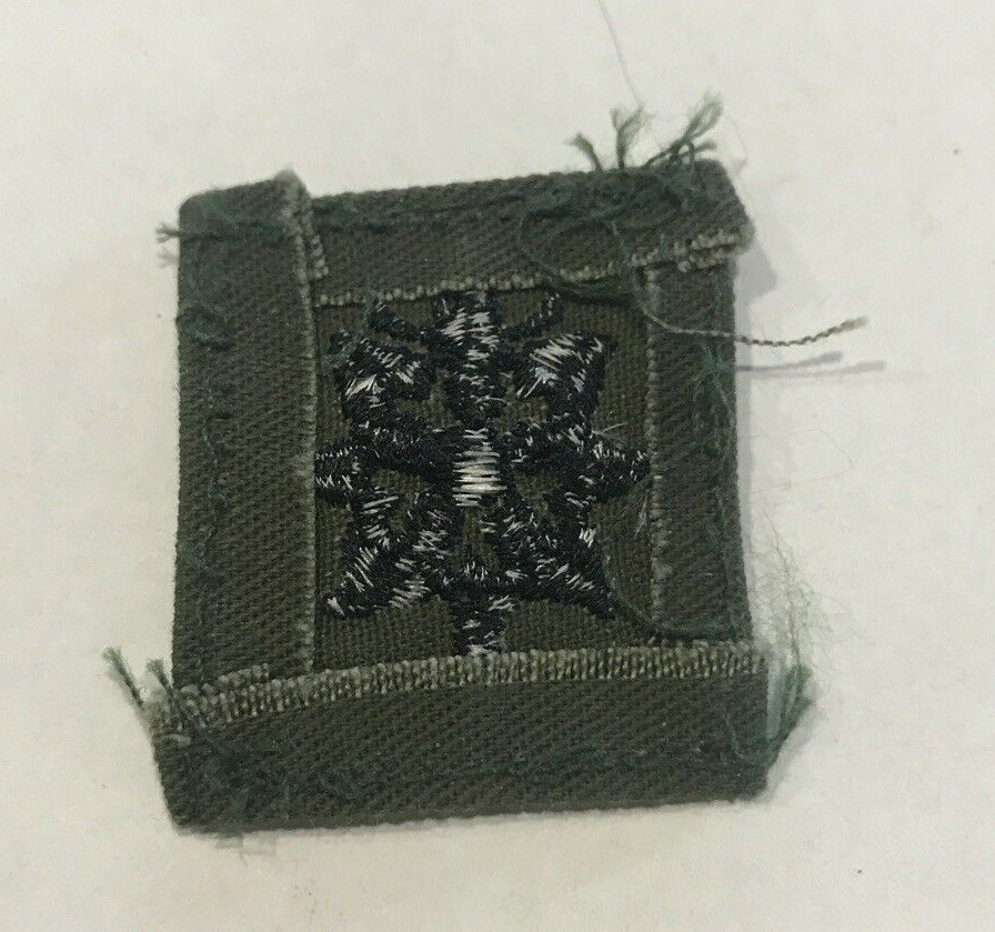 Vintage Unknown Military Patch Sword or Saber ( smaller )
