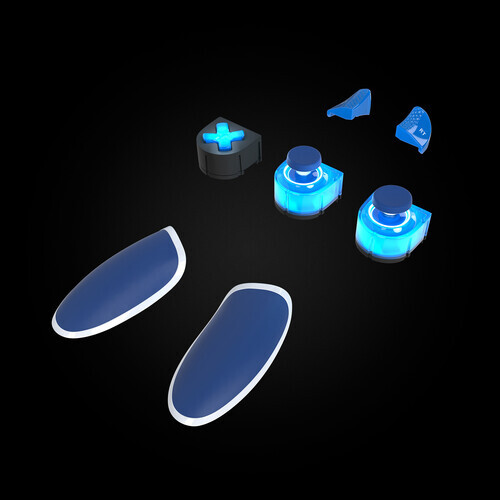 Thrustmaster eSwap X Pack: LED Crystal Blue - Compatible with XBOX Series X|S, P