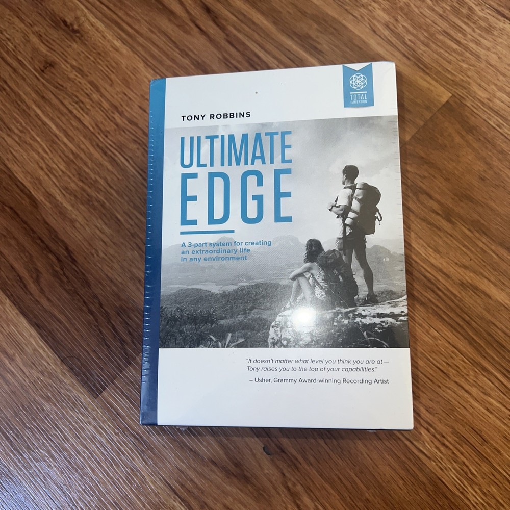 Tony Robbins Ultimate Edge CD/DVD Box Set - New & Sealed -