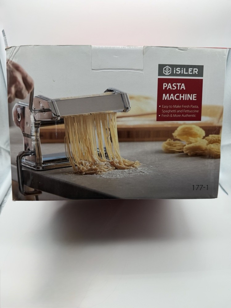 Pasta Machine ISILER 9 Adjustable Thickness.  Alternate Use: Shape Polymer Clay!