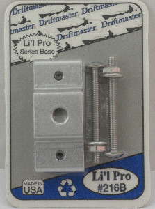 Driftmaster 216-B Rodholder 3/8" Rail Mount Base