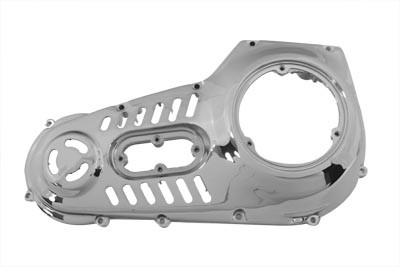 Vented Chrome Outer Primary Cover fits Harley Davidson