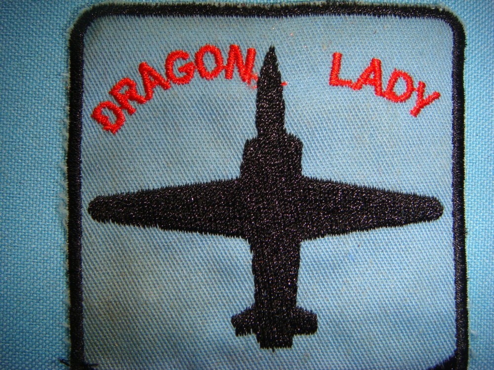 VIETNAM WAR PATCH, USAF LOCKHEED U - 2 LADY DRAGON