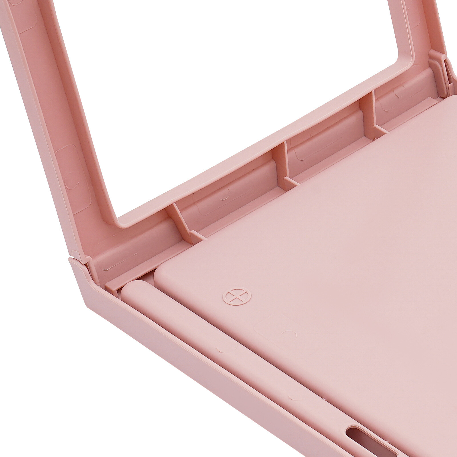 6pcs Foldable Lap Desks Tray Folding Table Set For Laptop Desk Food Tray Pink