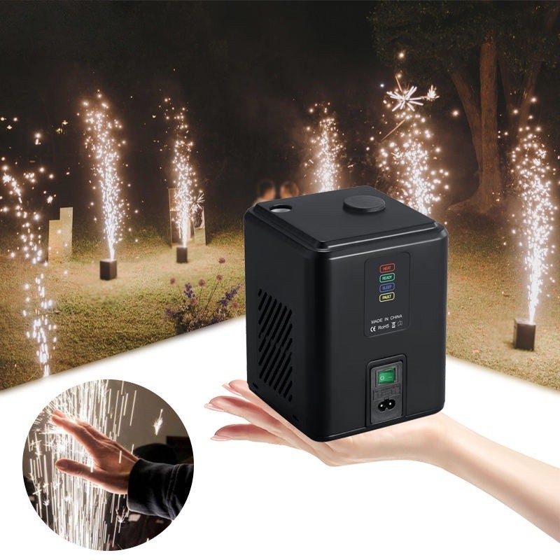 electric stage effect machine 350W mini spark firework sparkler remote control