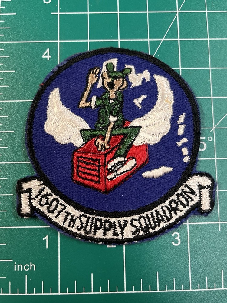 USAF US Air Force 1607th Supply Squadron Patch