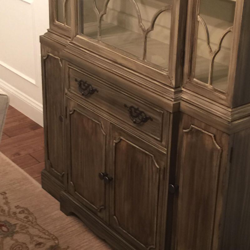 1-1/8" Rustic Knob Old World Pewter