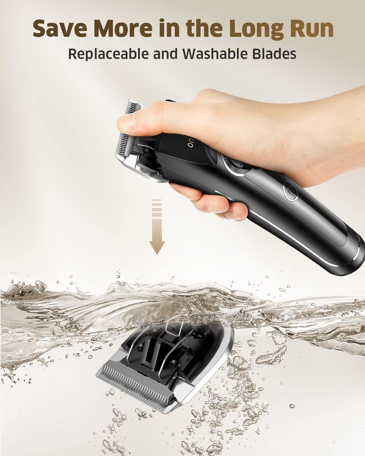 Dog Clippers for Grooming Doodles Poodles Thick Curly Hair,Low Noise Heavy Du...