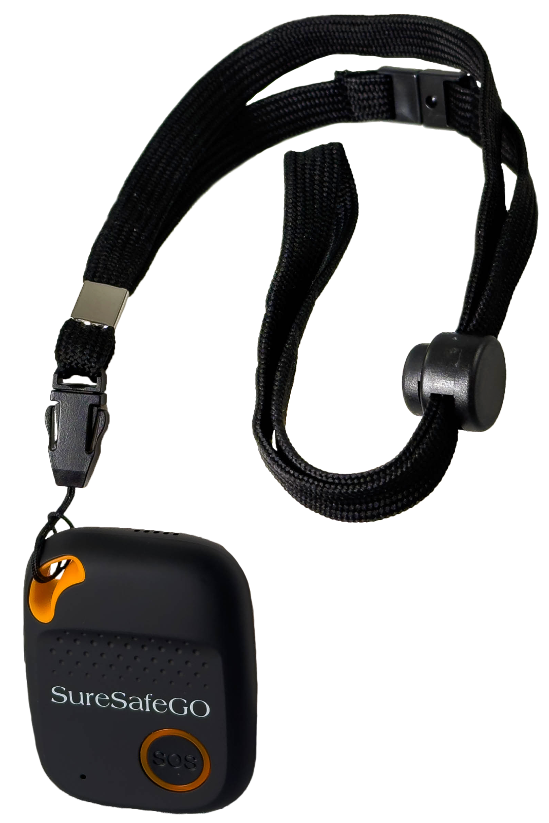 SureSafeGO Medical Alert System That Calls Family & Friends (Black)