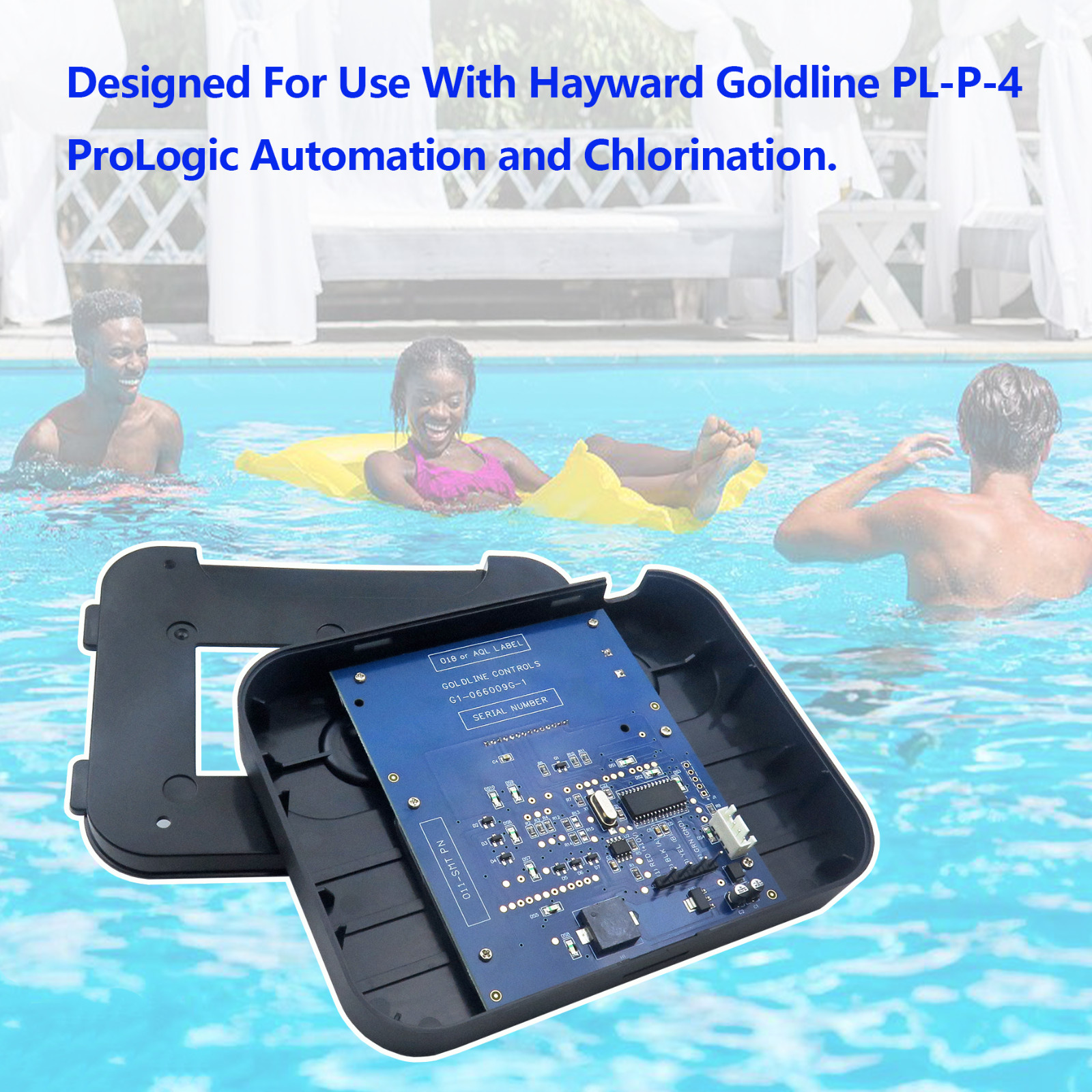 GLX-PL-LOC-P-4 Local Display Controller Keypad Replacement Fit for Hayward