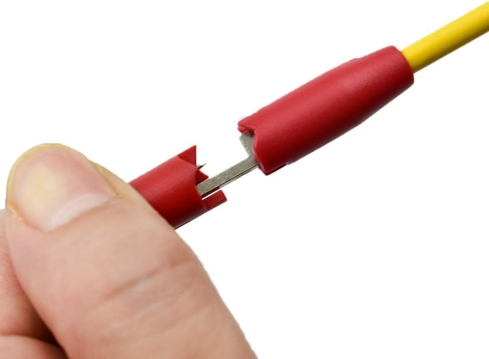 2Pcs Insulation Wire Piercing Probe Clip Test Lead Kit Multimeter Test Probes...