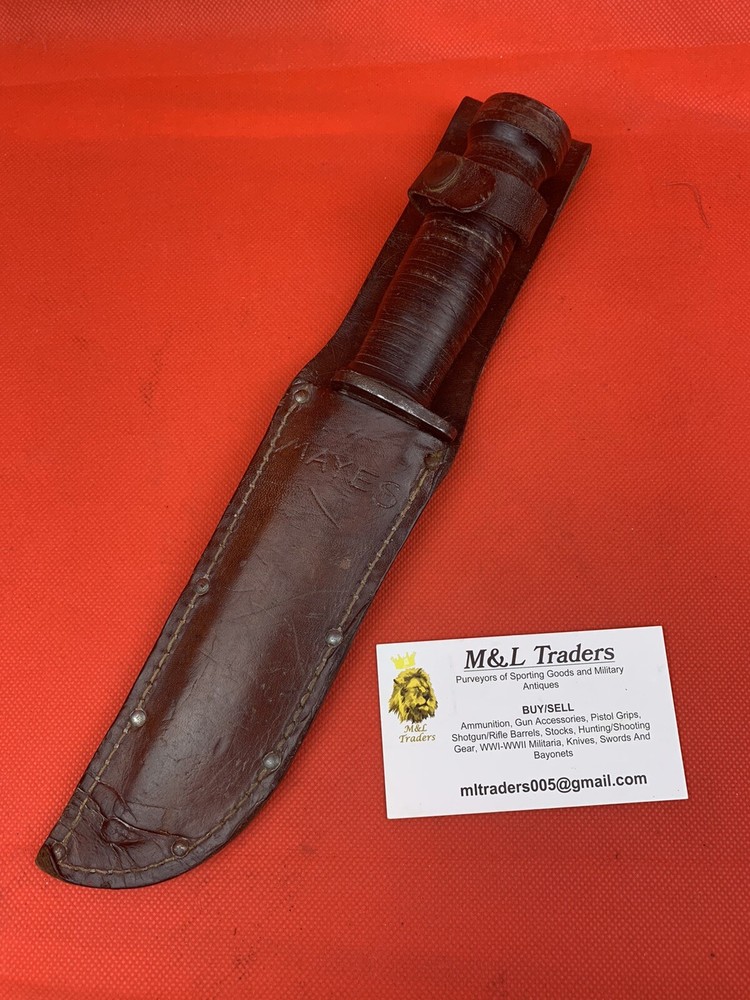 Original WW2 Cattaraugus 225Q Commando Knife PUBLISHED Fighting Knife