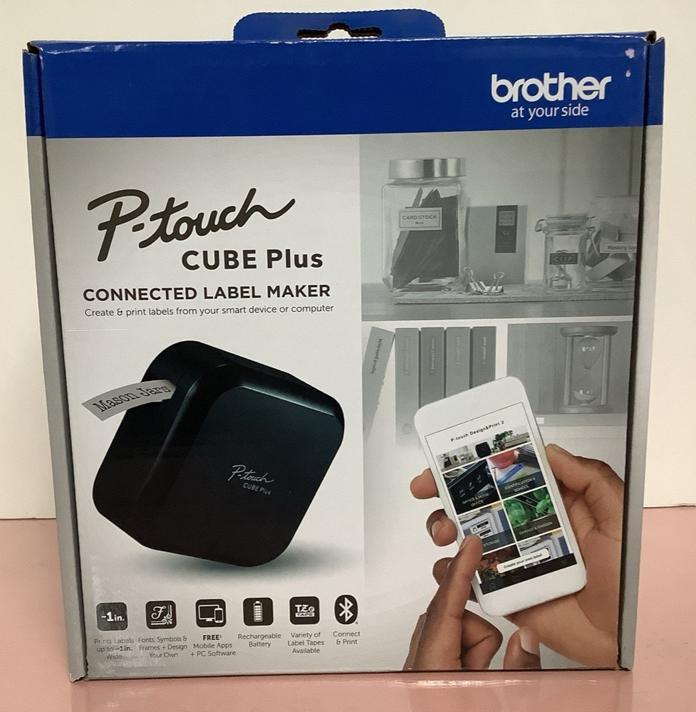 Brother P-touch CUBE Plus Bluetooth Label Maker (PT-P710BT)