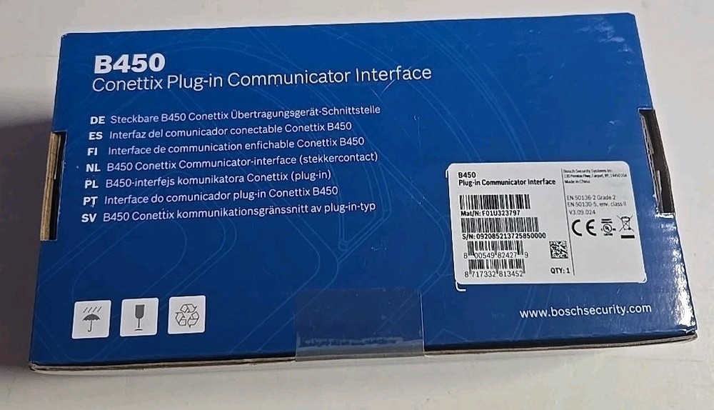 Bosch B450 Conettix Plug-In Communicator Interface