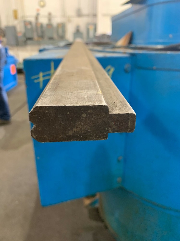 110" X 1/4" OPENING FEMALE BOTTOM PRESS BRAKE DIE: YODER #71904