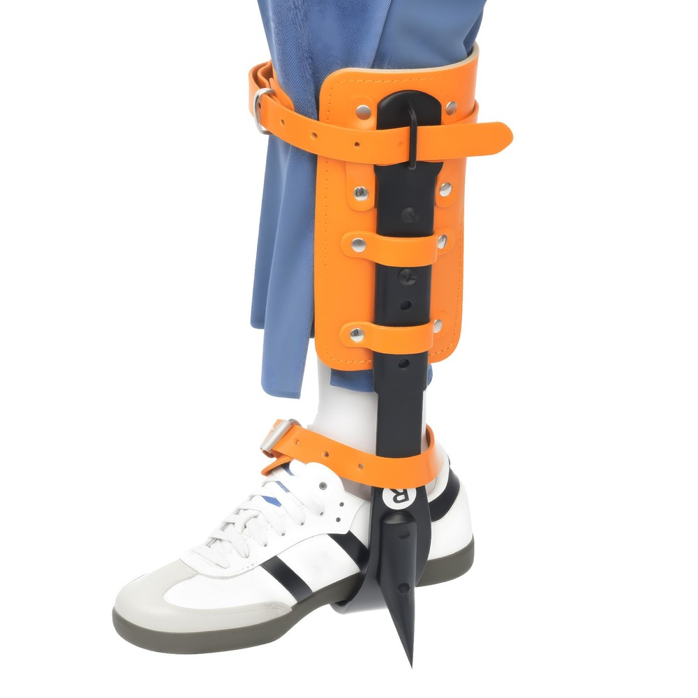 Tree Climbing Spike Set Pole Climbing Spurs Climber Gaffs+Strap Adjustable 100kg