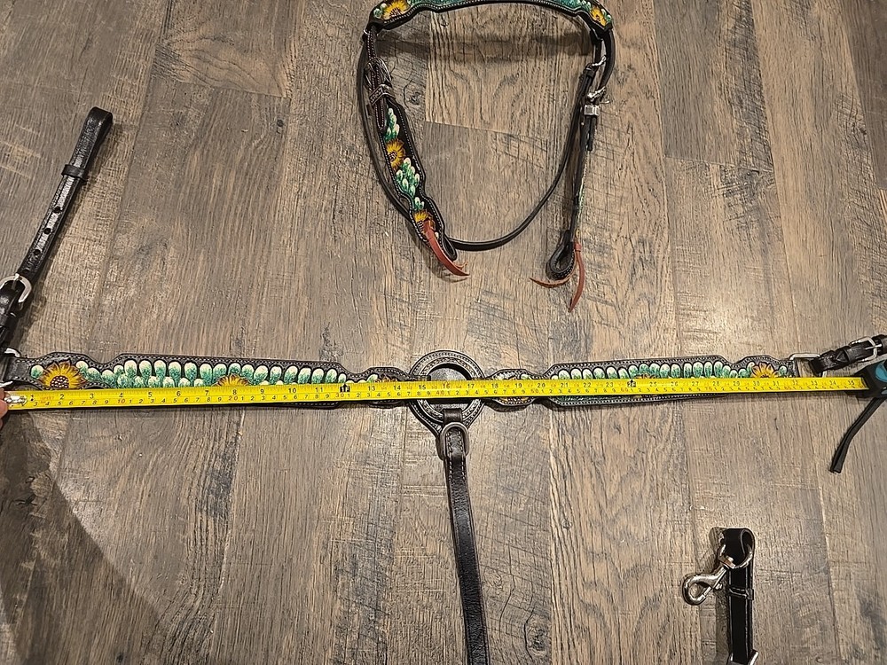 western headstall breastcollar set Cob