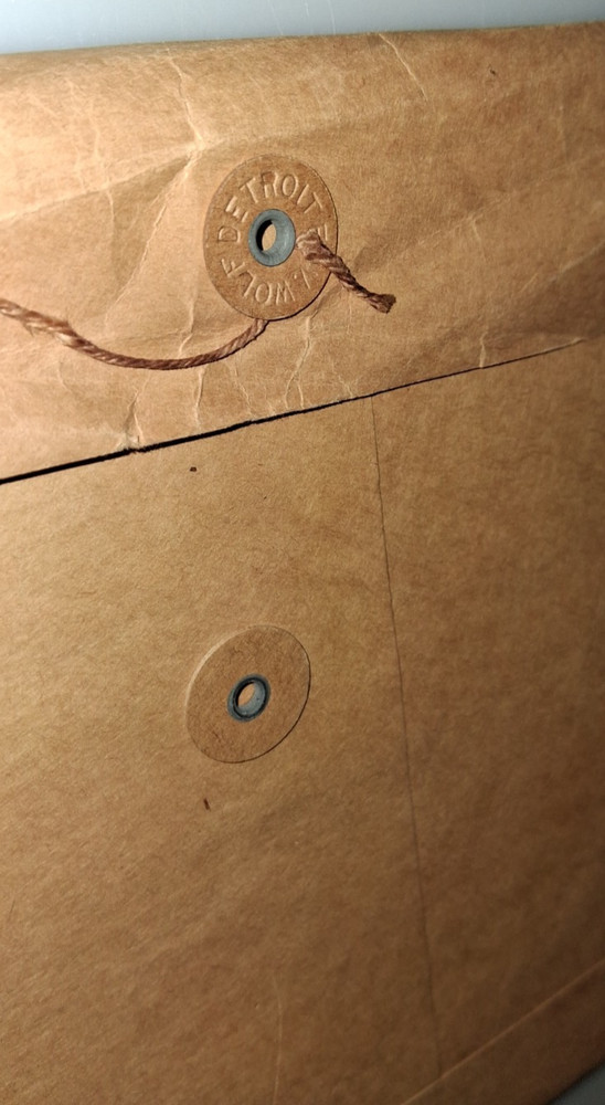 USMC RECORDIO EMPTY ENVELOPE MAILER for Record - U.S. Marine Corps 1940s - 1950s