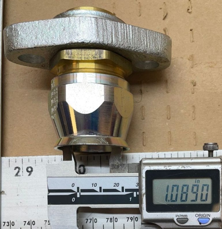 Flanged Air Compressor Discharge Fitting PN: 2071709