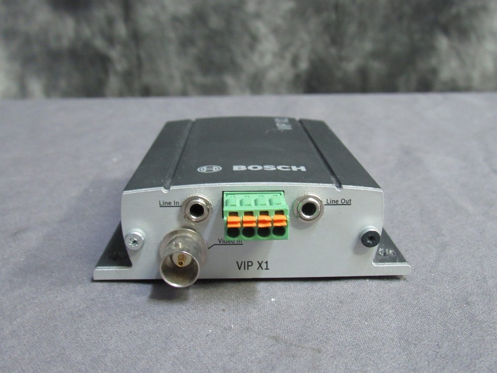 * Bosch VIPX1A MPEG-4 Professional Performance Single Channel Encoder