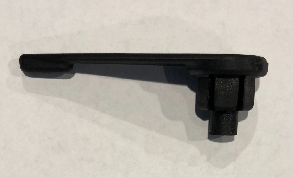 Impact Kerambit plastic devastating self-defense device trainer and belt clip