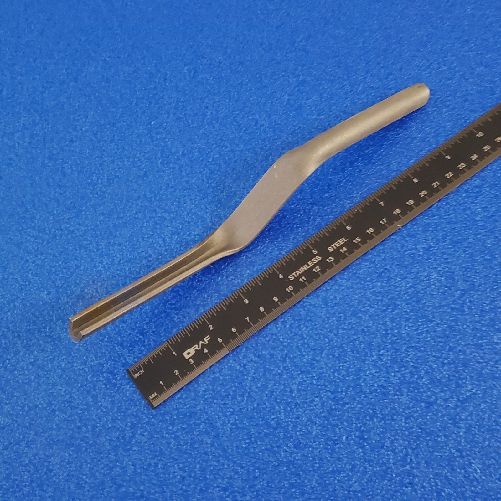 1/2" X 5/8" STEEL CONVEX JOINTER CHINKING TOOL BRICKS / LOGS - 10-1/2" KRAFT USA