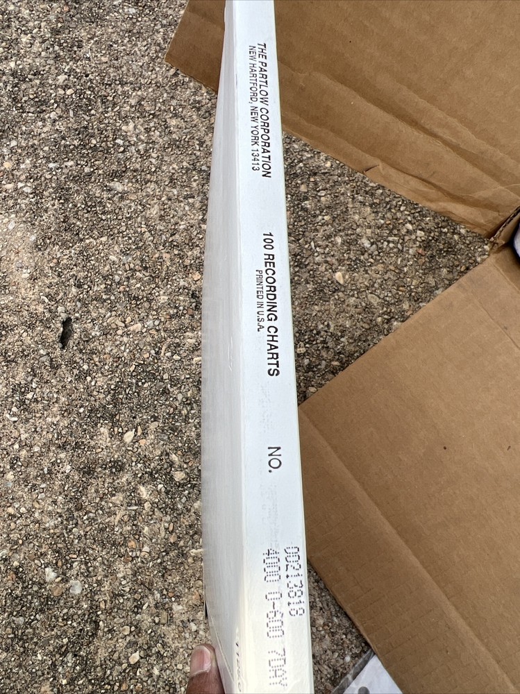 Arc4100 Graphing Circular Recorder Lab Partlow Arc 4100 Chart Chart Plate Paper